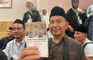Jemaah haji asal Aceh mendapatkan bantuan khusus dari hasil wakaf. (ist) 