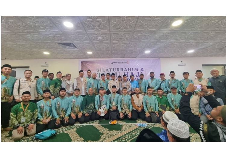 Jemaah haji Muhammadiyah dijamu oleh Pimpinan Cabang Istimewa Muhammadiyah (PCIM) Arab Saudi. (ist)