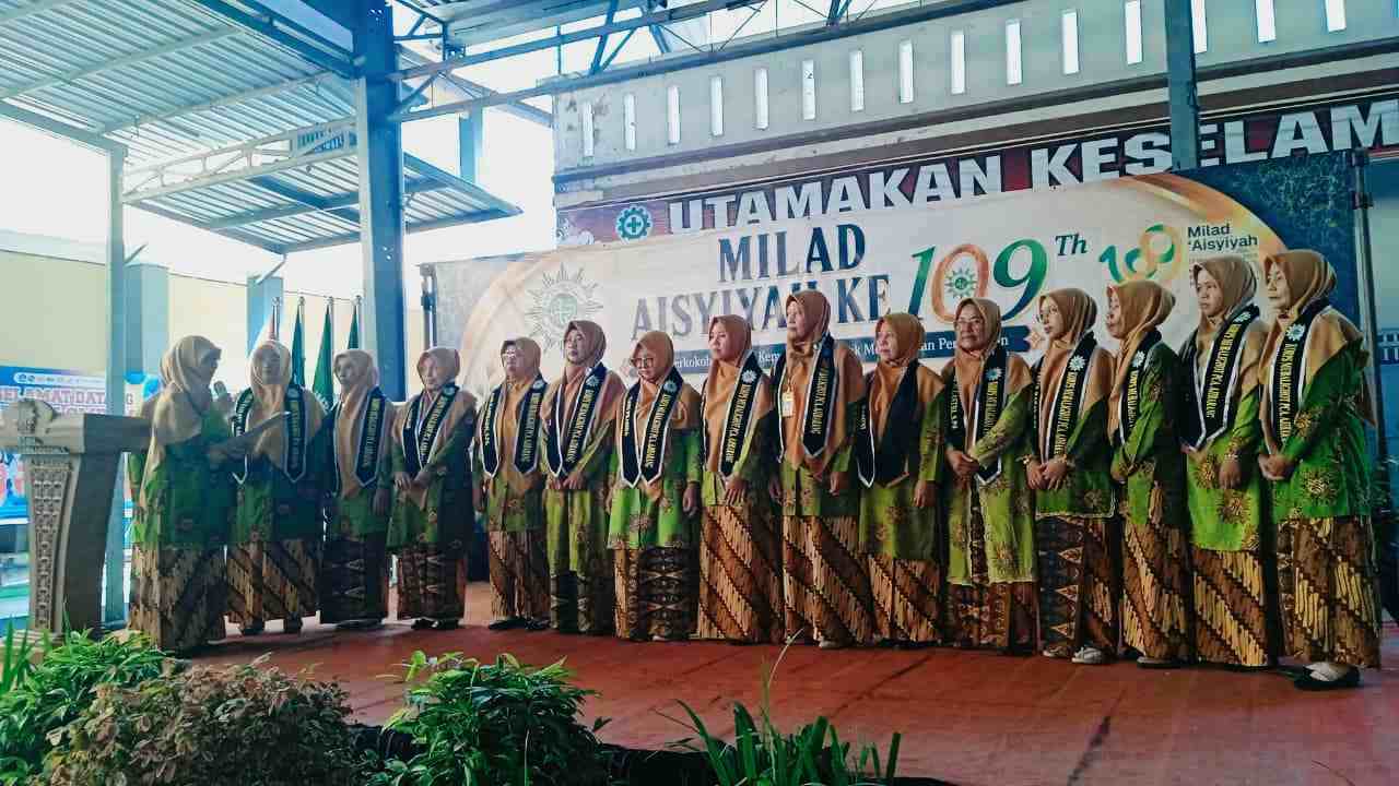 Milad ke-109 Aisyiyah: Pengukuhan Korps Mubalighot Perkuat Dakwah di Ajibarang