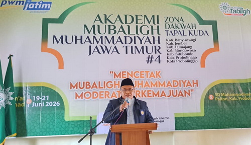 Ketua Pimpinan Daerah Muhammadiyah (PDM) Kabupaten Probolinggo, Sigit Prasetyo.