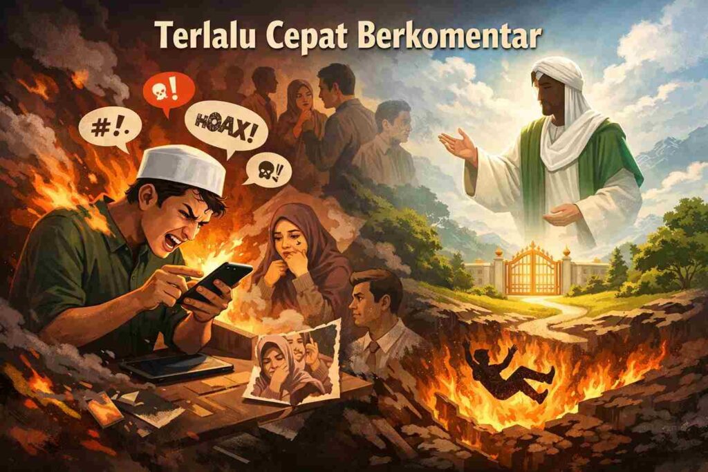 Terlalu Cepat Berkomentar