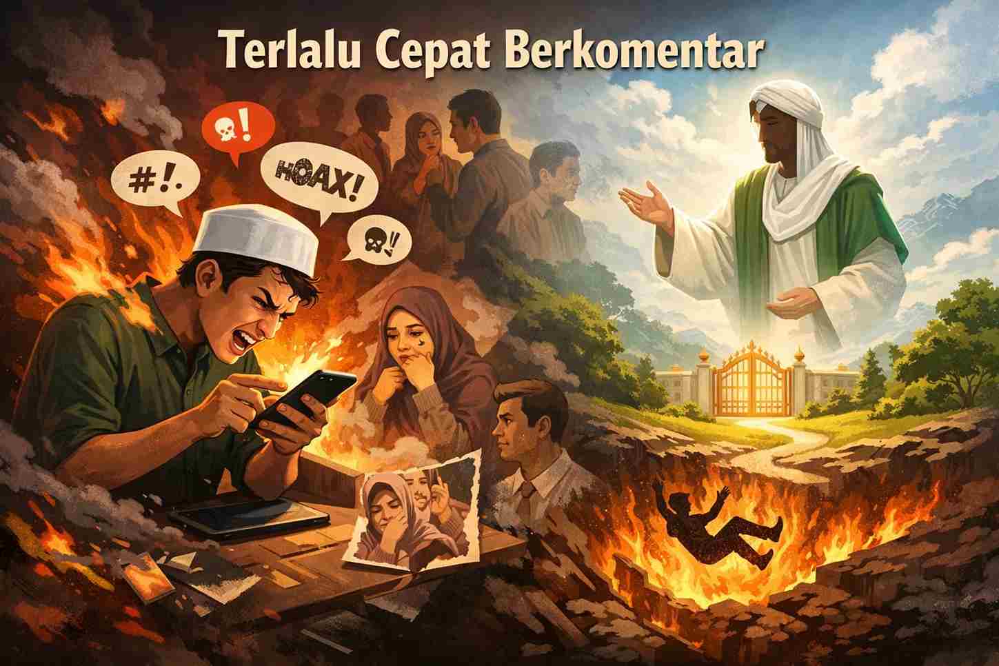 Terlalu Cepat Berkomentar
