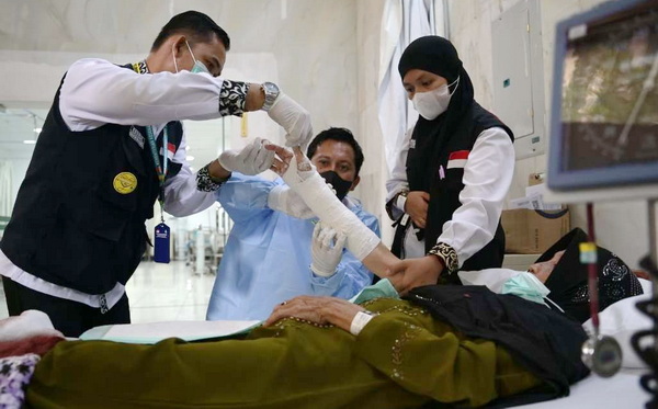 Masih banyak jemaah haji Indonesia yang dirawat di Arab Saudi. (ist)