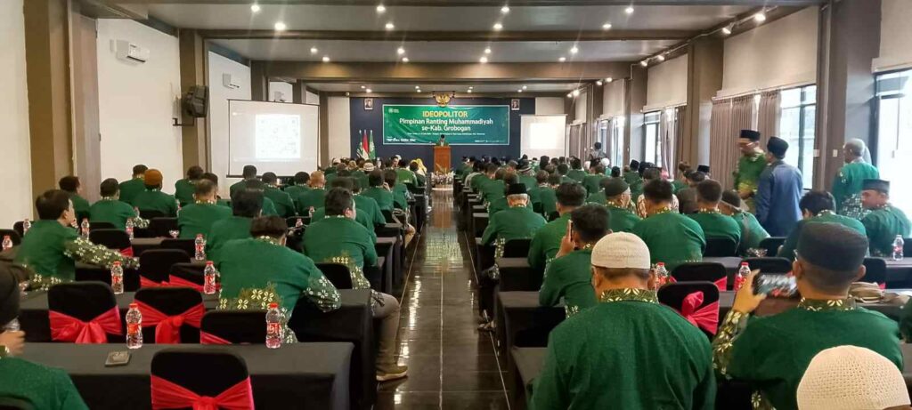 PDM Grobogan Gembleng 200 Pimpinan Ranting melalui IDEOPOLITOR 2026