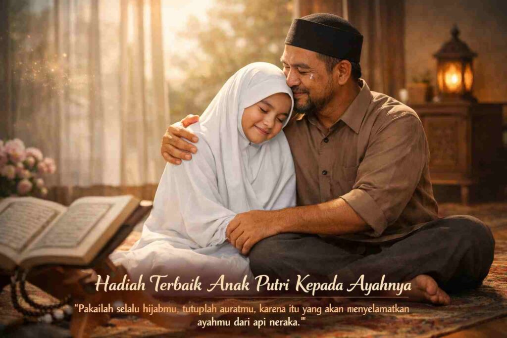 Hadiah Terbaik Anak Putri Kepada Ayahnya