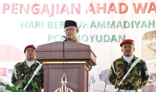 Ketua Umum Pimpinan Pusat (PP) Muhammadiyah, Haedar Nashir.