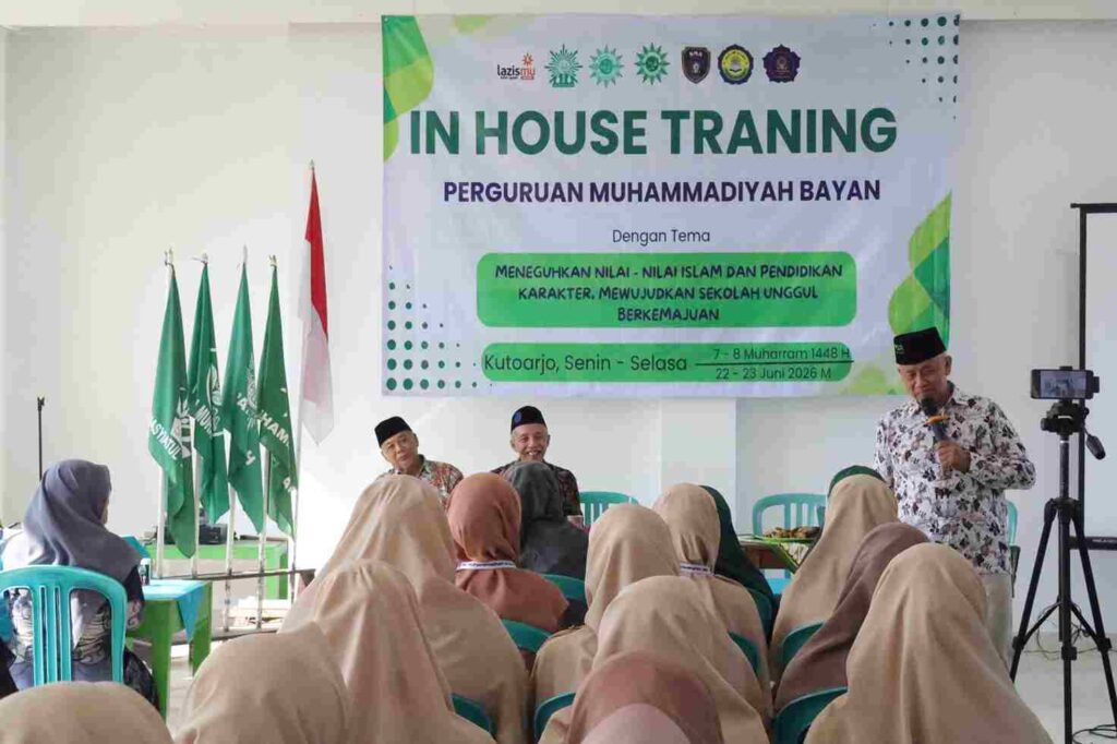 Perguruan Muhammadiyah Bayan Gelar In House Training, Perkuat Nilai Islam dan Profesionalisme Guru