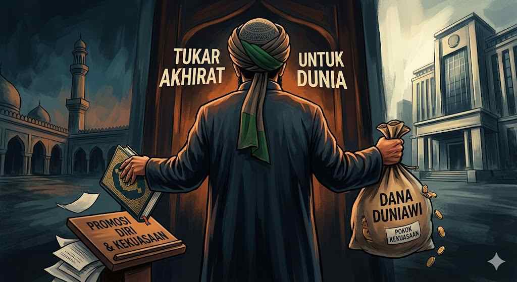 Menjual Agama Demi Berpesta Pora Dunia