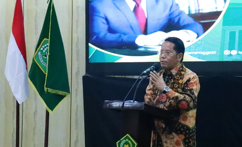 Sekretaris Jenderal Kementerian Agama, Kamaruddin Amin.