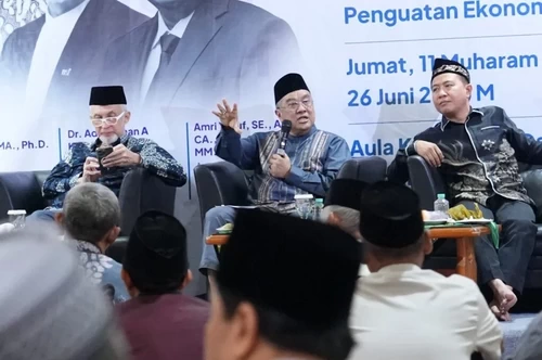 Pengajian PP Muhammadiyah bertajuk "Resiliensi Keuangan untuk Dakwah Berkelanjutan."