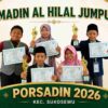 Lima Santri Madin Al Hilal Jumput Raih Juara pada PORSADIN Kecamatan Sukosewu 2026