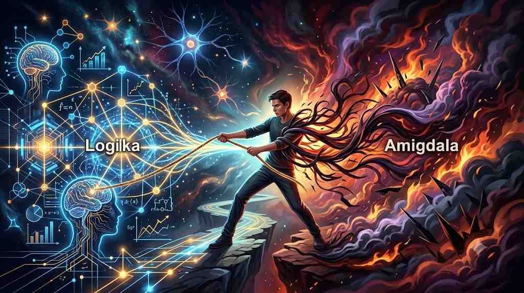 Logika vs Amigdala: Mengambil Alih Kendali Pikiran dari Jebakan Baper.