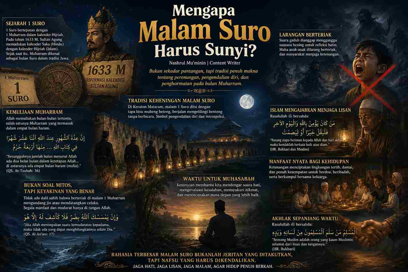 Mengapa Malam Suro Harus Sunyi?