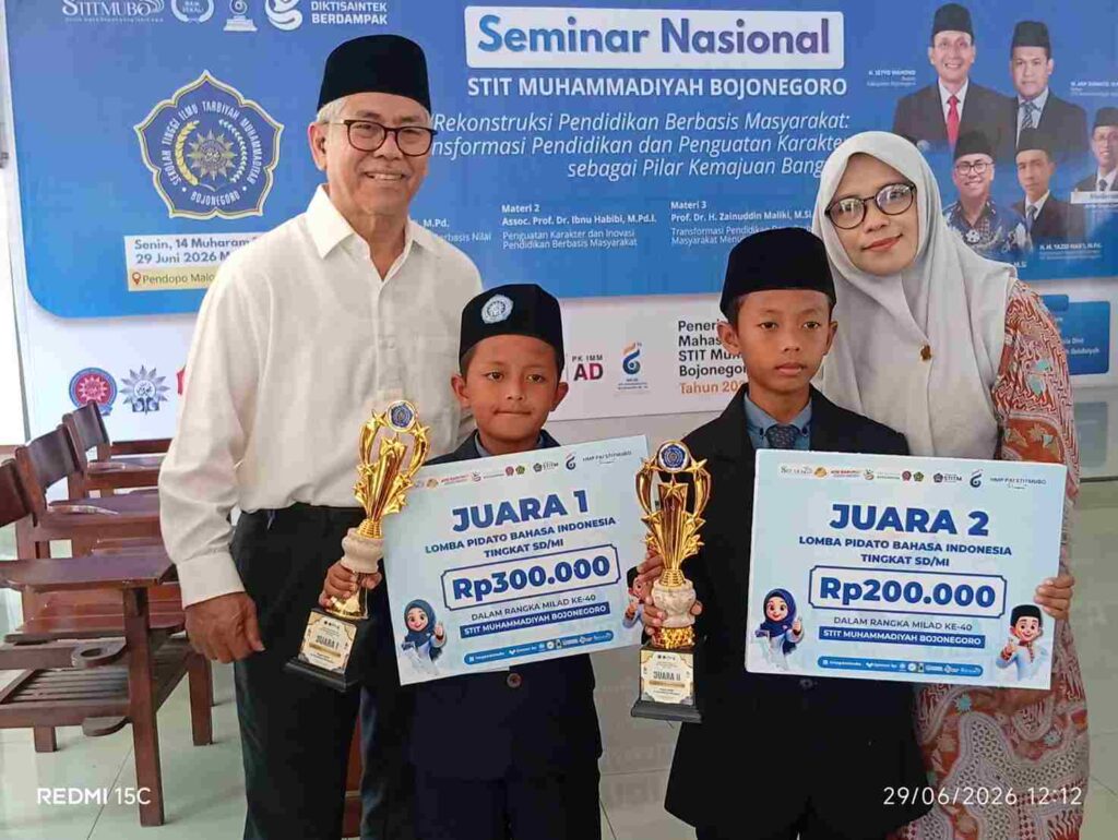 Ketika Dua Bersaudara Menguasai Podium, Kisah Manis dari MIM 16 Jumput Bojonegoro