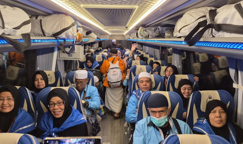 Jemaah haji sudah mulai pulang ke Tanah Air usai menyelesaikan ibadah haji. (ist)