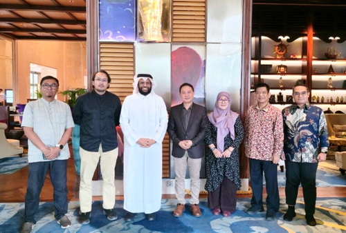 Perwakilan Qatar usai bertemu dengan perwakilan PP Muhammadiyah. (ist)