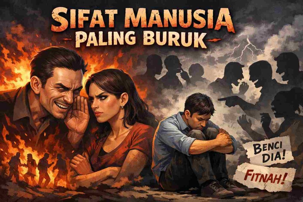 Sifat Manusia Yang paling Buruk dan Berbahaya
