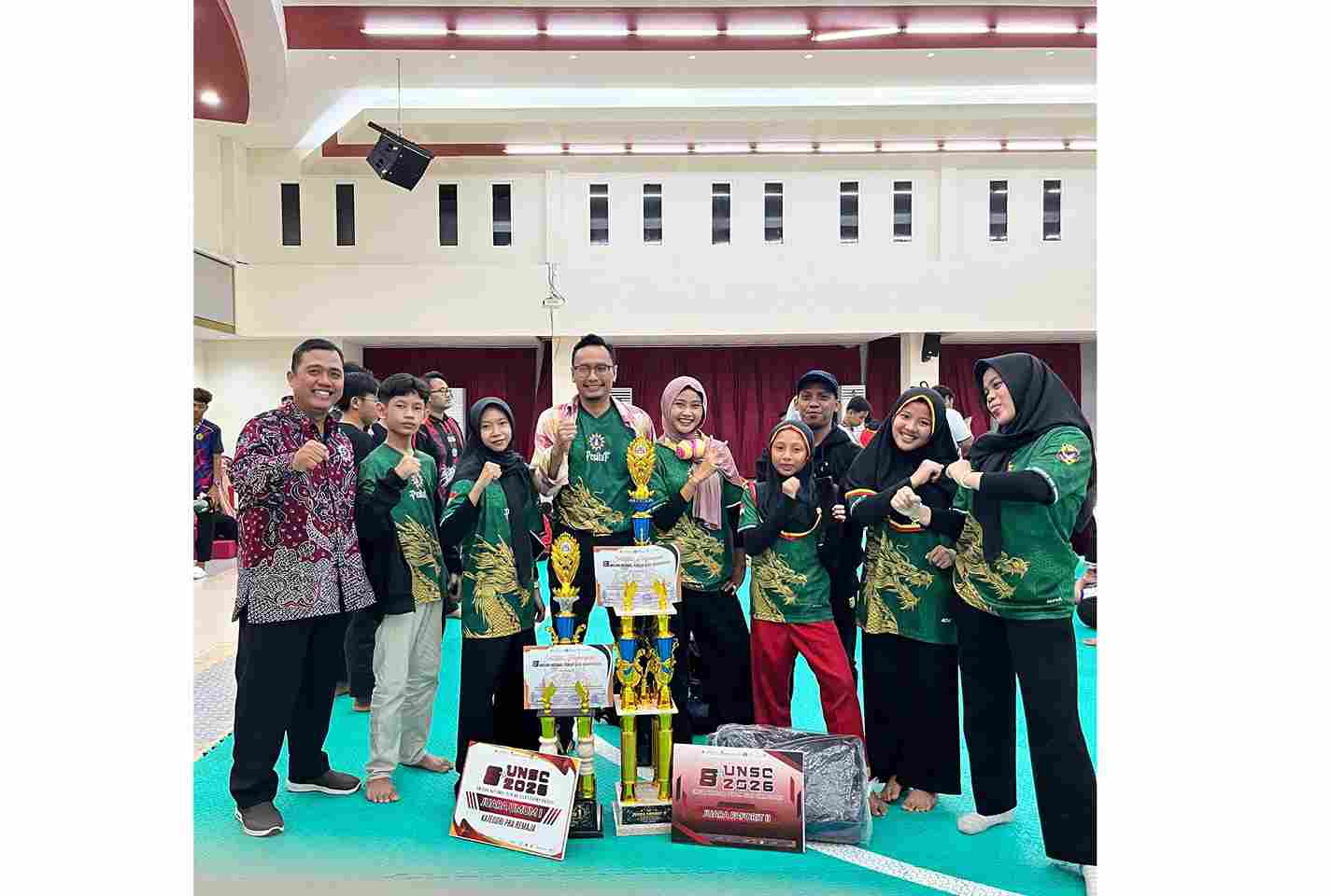 Gabungan Tapak Suci 128 Sambikerep Raih Juara Umum 1 Pra Remaja di 8th UNSC 2026