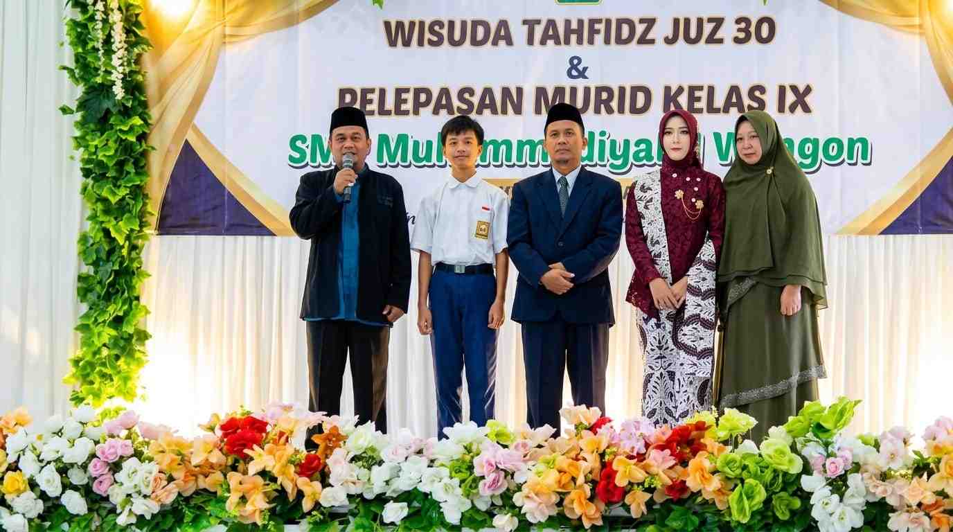 Haru dan Khidmat, Prosesi Pelepasan Siswa SMP Muhammadiyah 1 Wangon: Siap Emban Amanah Kader Semesta
