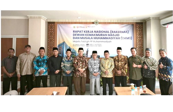 Para pimpinan dalam Rapat Kerja Nasional (Rakernas) DKM3 Muhammadiyah. (ist)