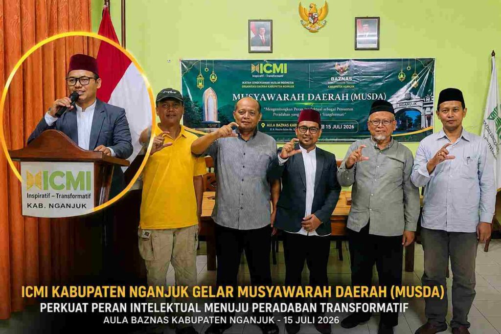 Roissudin Pimpin ICMI Nganjuk, Terpilih Aklamasi