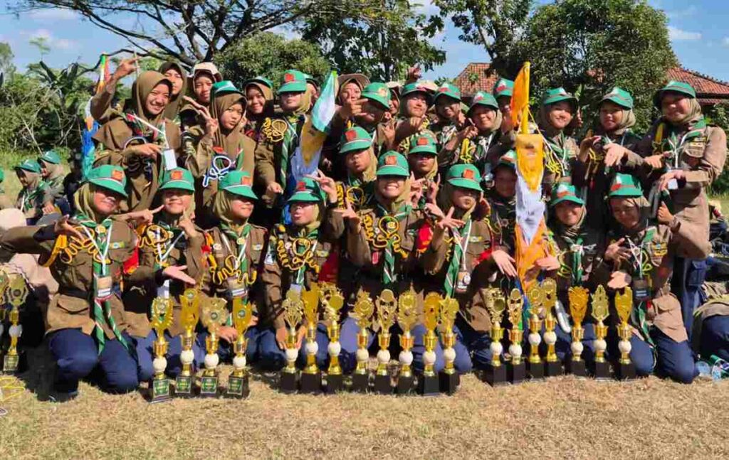 Dari Banyumas untuk Indonesia, Regu Putri Matahari SMP Muhammadiyah Purwojati Raih Juara Umum II LPB V