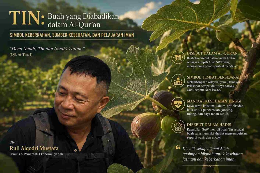 Tin, Buah yang Diabadikan Dalam Al Qur'an dan Relevansinya Bagi Kesehatan Manusia : Perspektif Tafsir, Hadis, dan Ilmu Gizi Modern