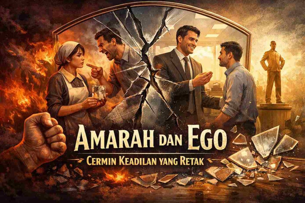 Amarah dan Ego: Cermin Keadilan yang Retak