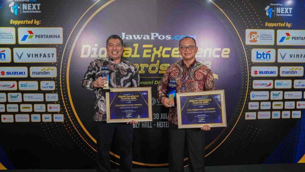 BPKH Sabet 2 Penghargaan Digital Excellence Awards Berkat Inovasi Layanan dan Transparansi