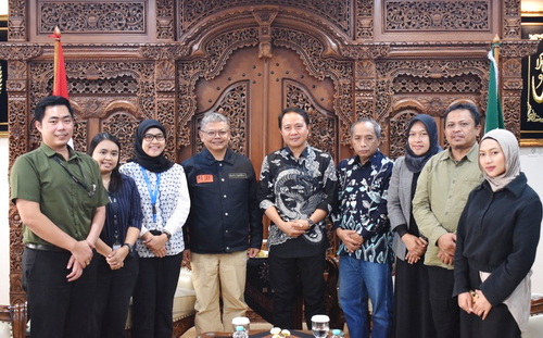 Perwakilan Daikin saat diterima PP Muhammadiyah. (ist)