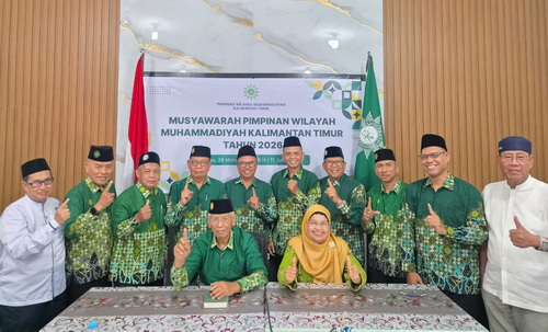 Jajaran pimpinan PWM Kaltim usai gelar Musywil 2026. (ist)