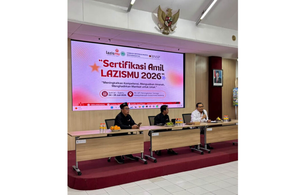 Lazismu Jawa Timur Gelar Uji Kompetensi Amil Bersertifikat BNSP