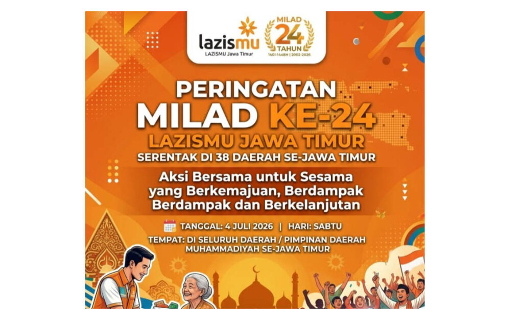 Semarak Milad ke-24, Lazismu se-Jawa Timur Siapkan Gebyar Kegiatan di 33 Titik