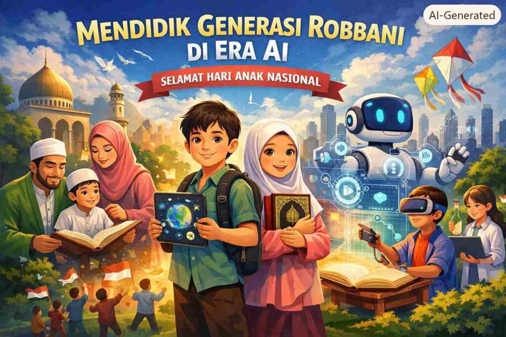 Mendidik Generasi Rabani di Era AI 