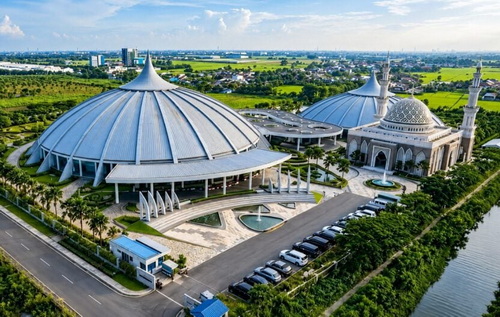 Kompleks Auditorium Berkemajuan yang akan digunakan sebagai venue Muktamar 49 Muahmamdiyah. (ist)