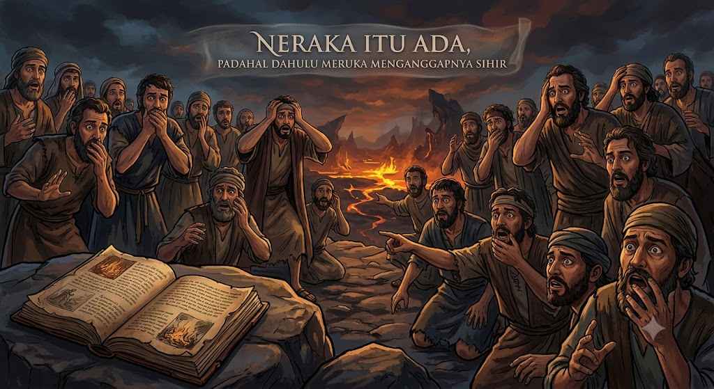 Mata Terbelalak Menyaksikan Neraka Yang Dahulu Dipandang Sihir