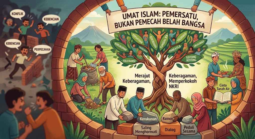 Jadilah Pemersatu, Bukan Pemecah Belah Umat