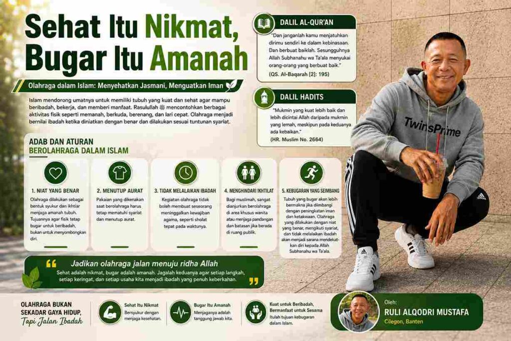 Sehat Itu Nikmat, Bugar Itu Amanah