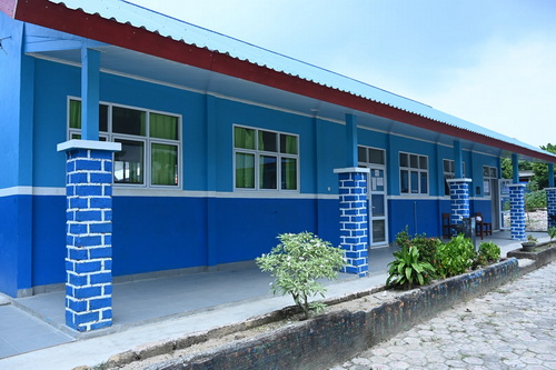 Sekolah usai direvitalisasi menjadi bagus, indah dan nyaman. (ist)
