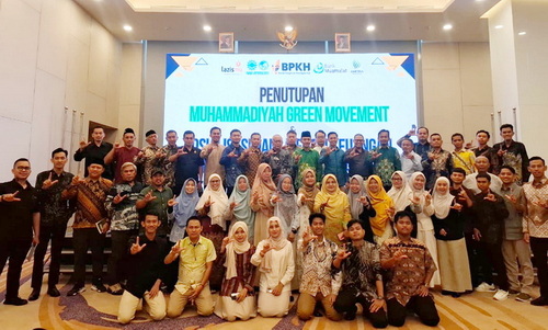 Peserta Muhammadiyah Green Movement wilayah Lampung. (ist)