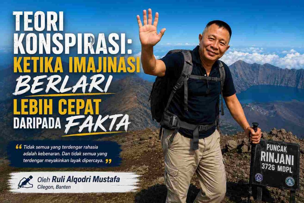 Teori Konspirasi: Ketika Imajinasi Berlari Lebih Cepat daripada Fakta