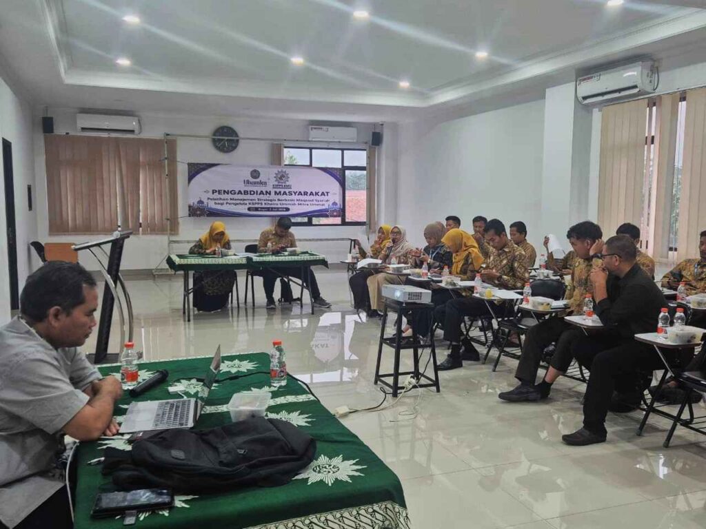 LPPM UHAMKA Latih Pengelola KSPPS Khairu Ummah Tata Kelola Berbasis Maqasid Syariah