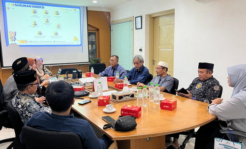 Pertemuan antara pengurus PCM Wiyung dengan KB Bank Syariah. (ist)