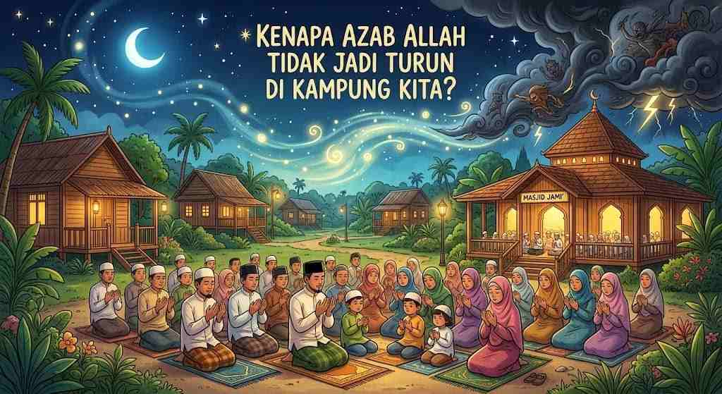 Kenapa Azab Allah Tidak Jadi Turun di Kampung Kita