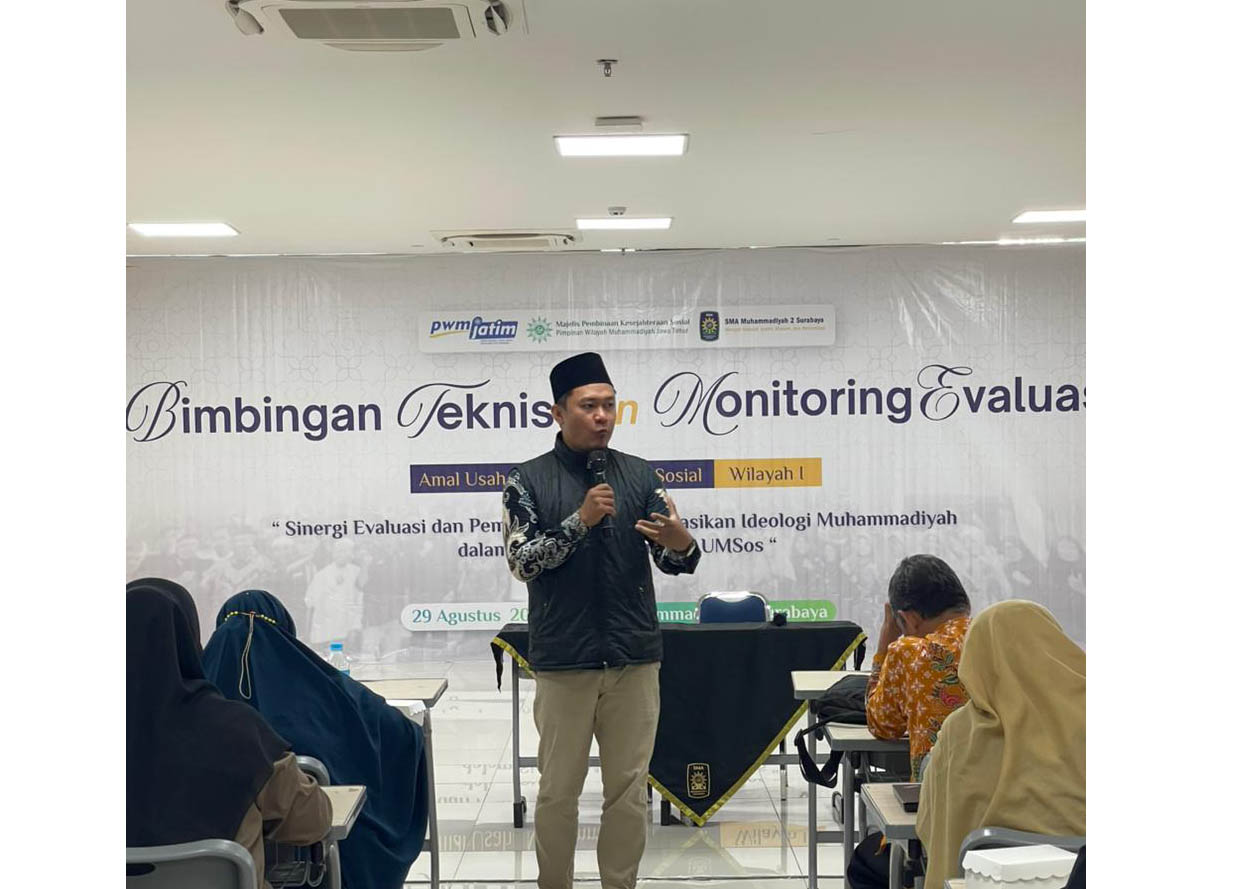 Bimtek Monitoring dan Evaluasi AUMSos, Integrasikan Profesionalitas dan  Semangat Dakwah Muhammadiyah