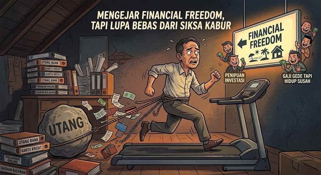 Mengejar Financial Freedom, Tapi Lupa Bebas dari Siksa Kubur