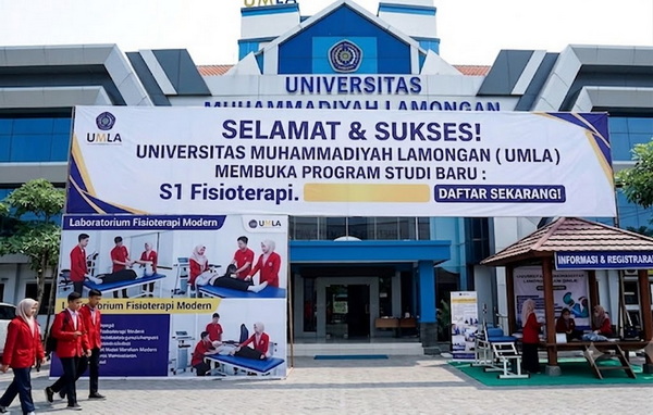 Kampus Universitas Muhammadiyah Lamongan (UMLA).