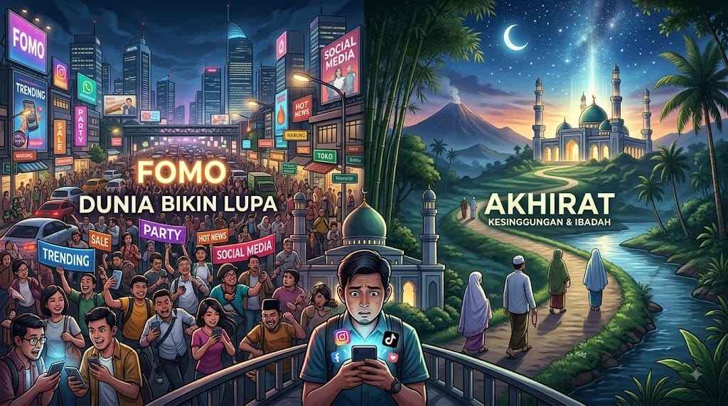 FOMO Dunia Bikin Lupa Akhirat