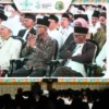 Hadiri Pembukaan Muktamar ke-35 NU, Haedar Nashir Cicipi Semangkuk Bakso