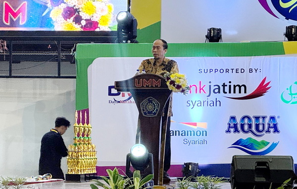 Wakil Ketua PWM Jatim, Hidayatulloh, pada penutupan ME Award 2026. (ist)